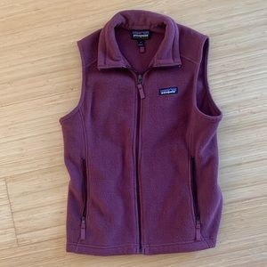 Maroon Patagonia vest